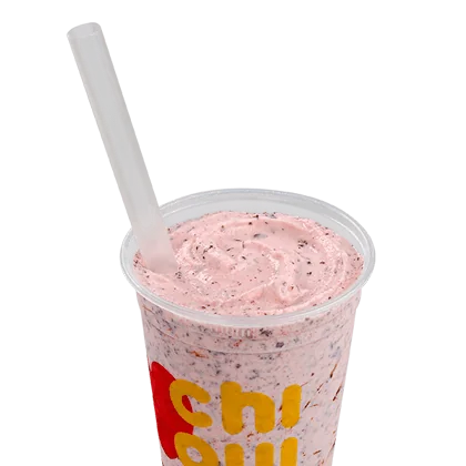 Milk Shake Bombom de Morango